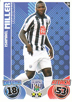 Ishmael Miller West Bromwich Albion 2010/11 Topps Match Attax #306